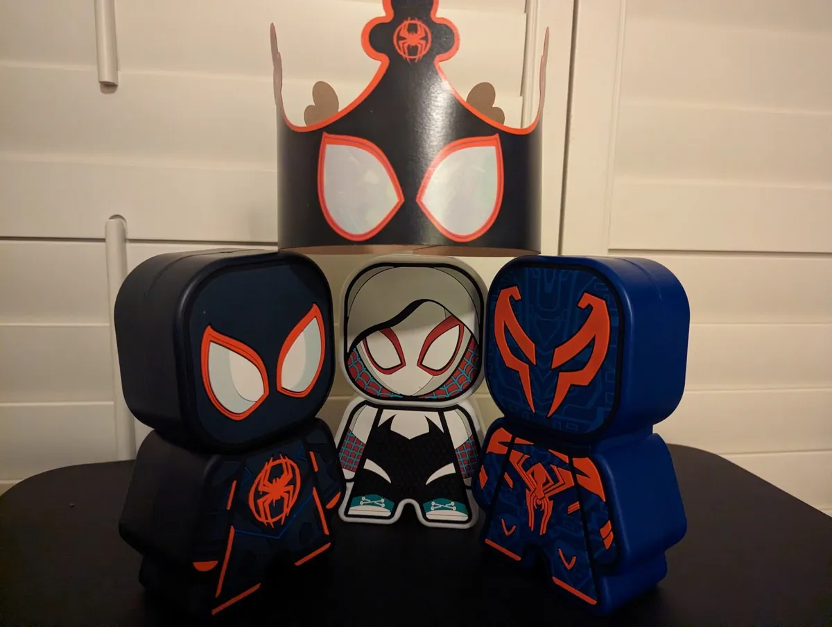 Cinemark 2023 Across The Spider Verse Sippy Cup Set of 3 🏁Ready 2