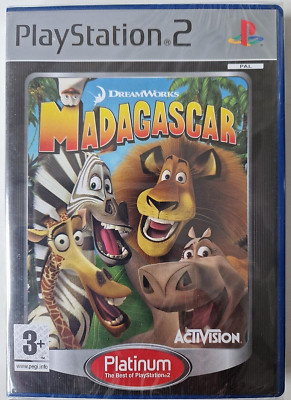 Madagascar UK Platinum Version, PS2, Playstation 2, NEU/OVP