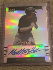MATT GORSKI 2019 Leaf Metal SILVER Autograph #13/50 PIRATES PROSPECT