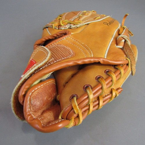 Guanto da baseball modello professionale Maxpro 12" Mitt modello FG-PRO pelle bovina grana superiore - Foto 2 di 8