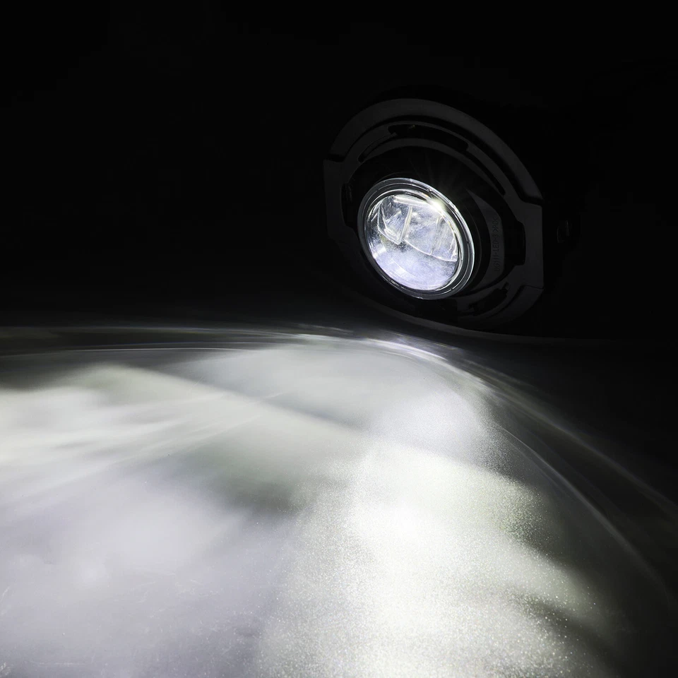 Luces antiniebla proyector LED de doble color doble toque universal Chrysler/Dodge/Jeep Foto 3 de 4