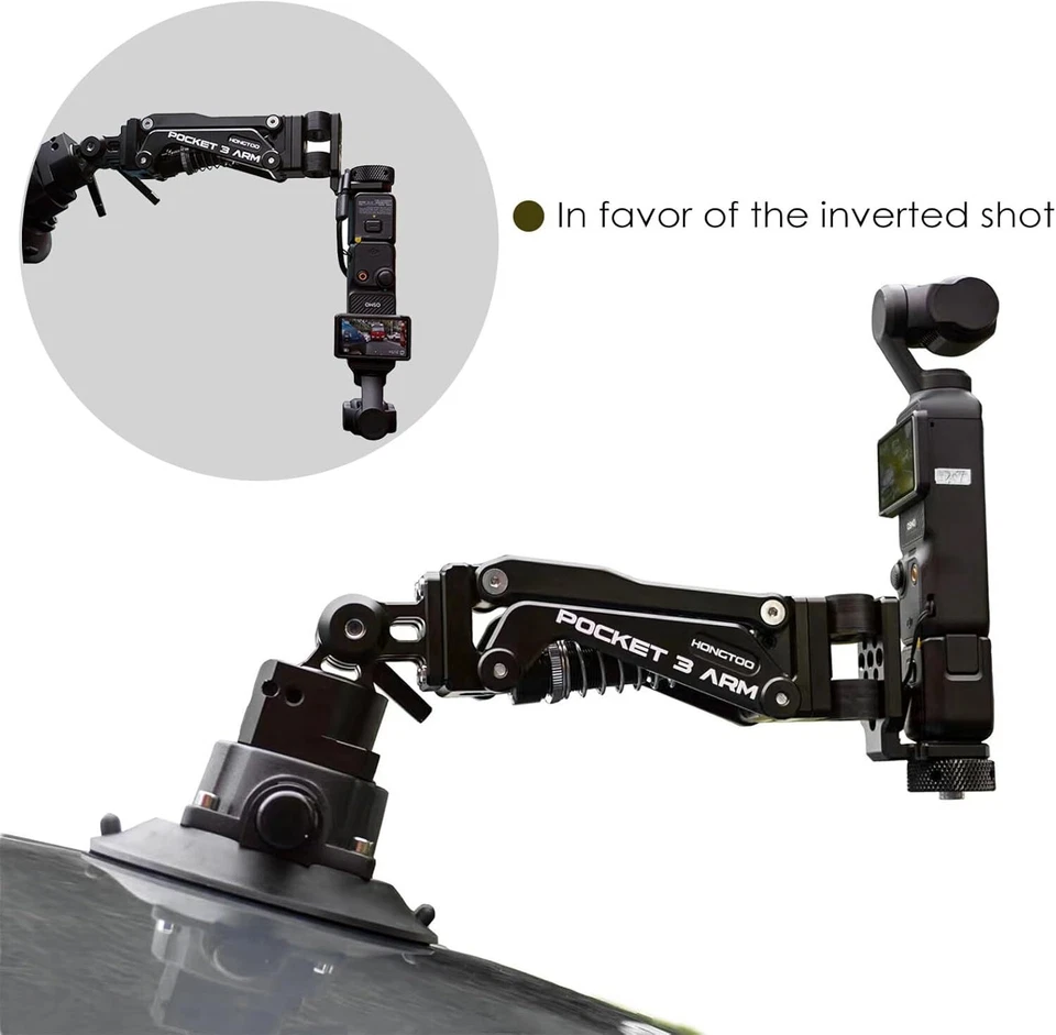 HONGTOO PK02 DJI Pocket 3 Arm Z-axis Vibration Damper Shock Absorber Suction Cup - Image 4 of 4