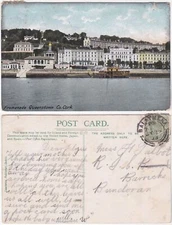 CORK - IRLANDA - IRELAND - PROMENADE QUEENSTOWN - VIAGG. -85899-