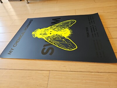 My Chemical Romance Extremely Rare Poster Original. NZ,AUS,Japan