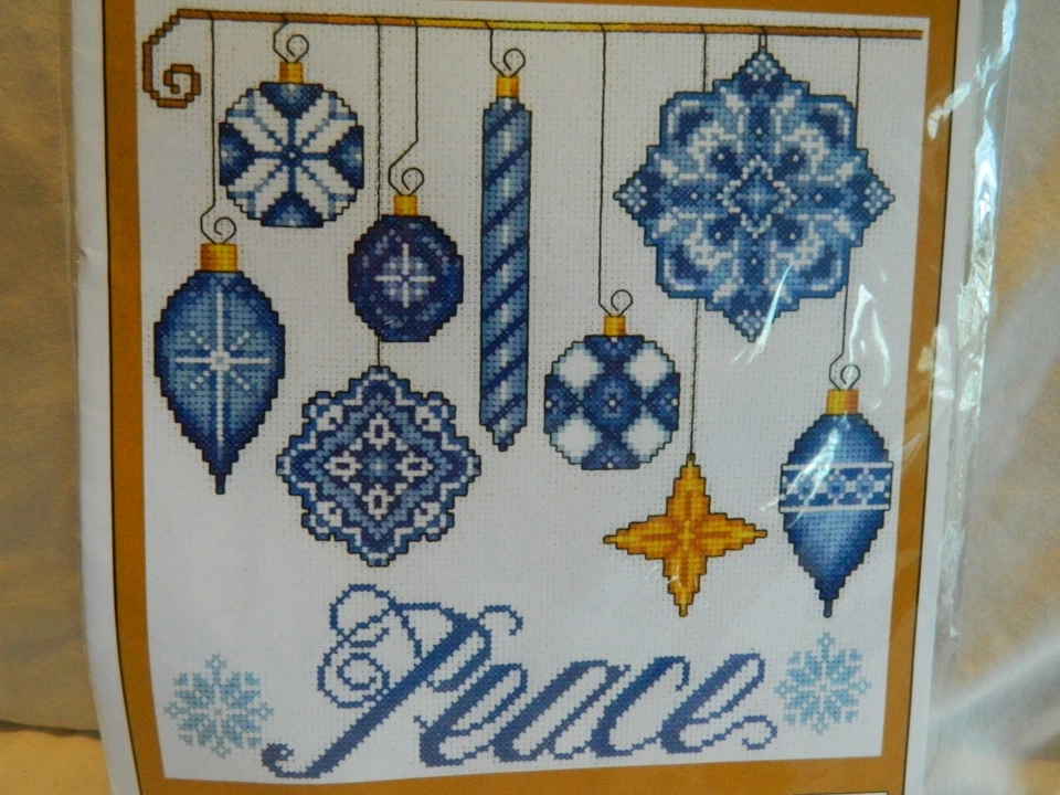 C-25 NUEVO KIT PUNTO DE CRUZ CONTADO IMAGINANDO B “ADORNOS DE PAZ” Foto 2 de 4