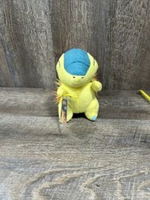 Pokemon Cyndaquil Plush Fire Type Tomy Toys Starter Nintendo Figure Fire Green