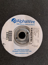 New, Alpha Wire, TFT20019, Tubing, 19AWG, PTFE, Natural, 0.036IN, 100 Ft Spool