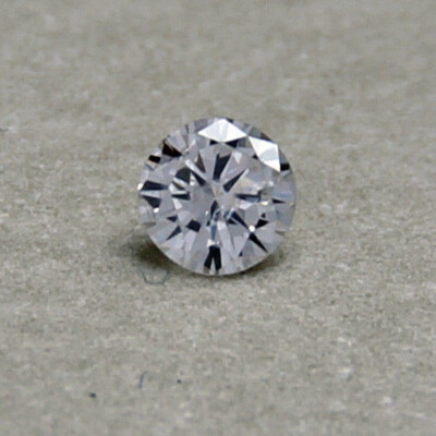 Natürlicher Diamant 0,135ct 3,3mm - 3,4mm D/ Si2 Brillant 3,5mm Rund Brilliant