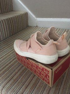 pink vans size 3