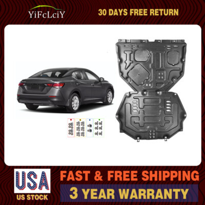 Front Engine Motor Splash Guard For Nissan Sentra 2020-2024 Engine Shield Board