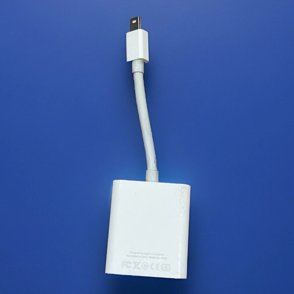 Apple Genuine Thunderbolt MiniDisplay Port to VGA Cable Adapter A1307 - Image 4 of 4