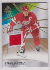 STEVE YZERMAN 2019-20 UD SP Game Used Gold game used jersey relics #50 GROUP A