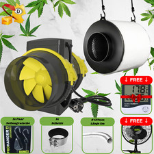 Grow Abluft Set 125mm / + Clip-Ventilator / F...