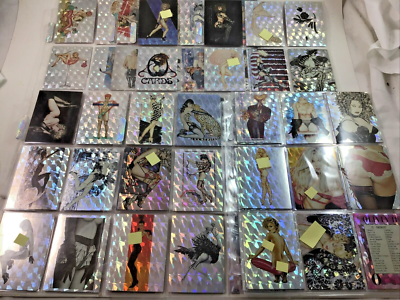 Olivia II Prism Trading Cards Incomplete Set 72 Cards with