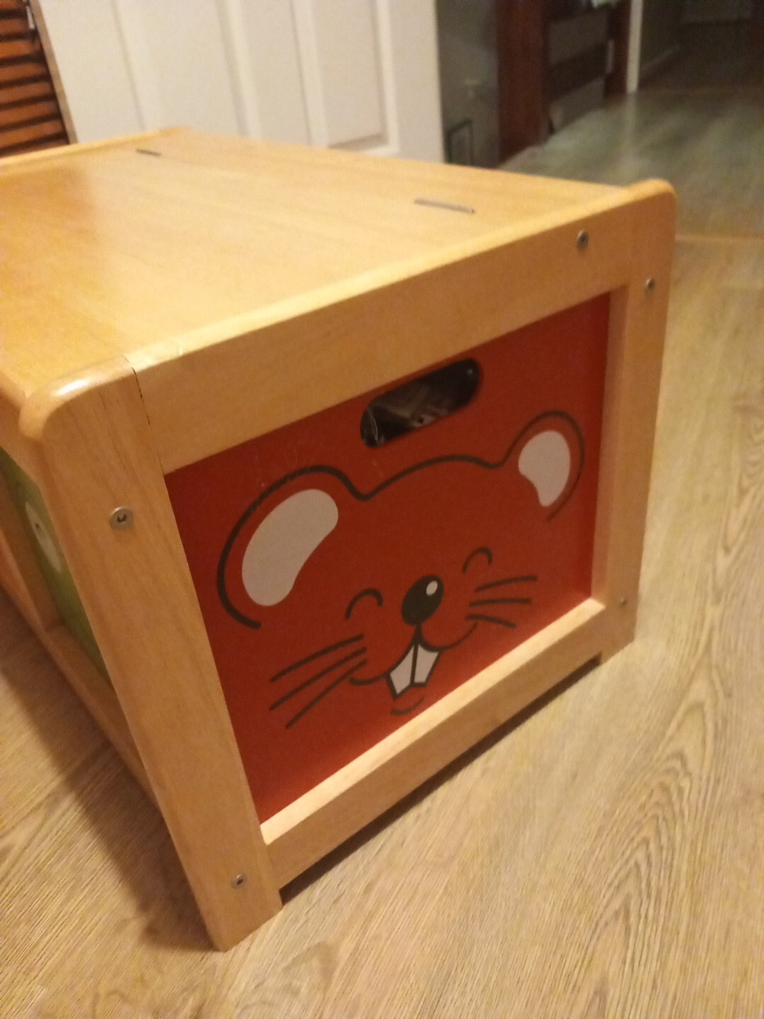 Kids Wooden Toy Box eBay
