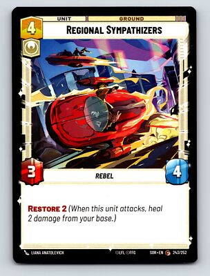 Cunning Regional Sympathizers Rebel Unit Ground Restore Two 4C 3H 4P