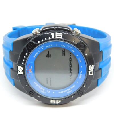 U.S. POLO ASSN. US9379 Chronograph Quartz Digital Men's Watch New Battery