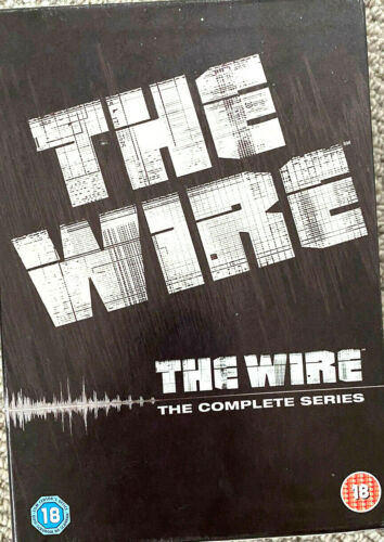 The Wire Boxset The Complete Series  1-5 (DVD x 24 Discs) - Imagen 1 de 2