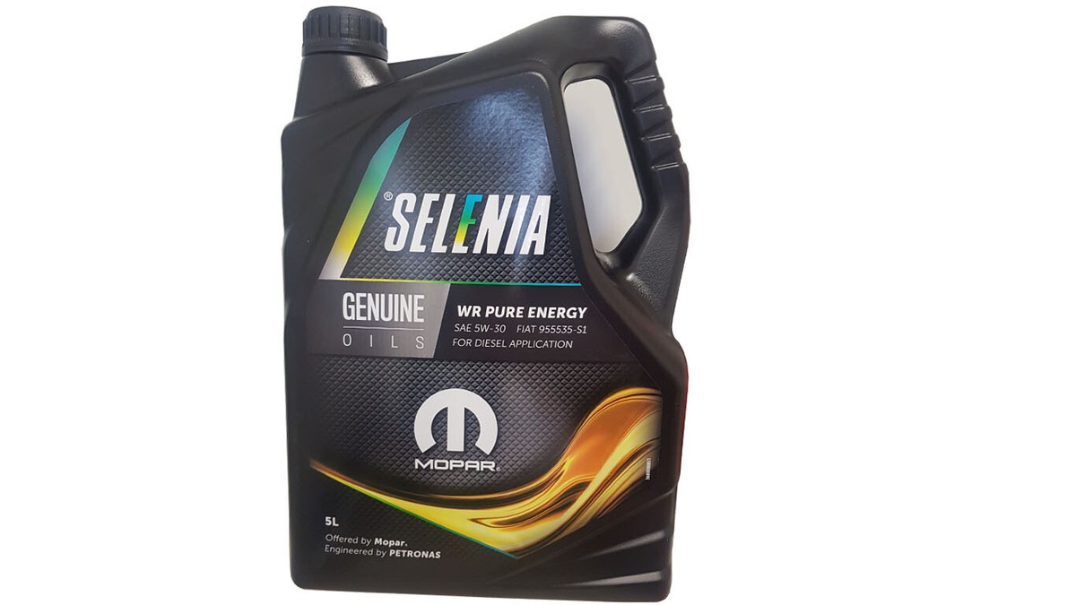 Aceite De Motor Selenia WR Pure Energy 5W-30 - 6 Litros (5L+1L), Aprobación Fiat 9.55535-S1, ACEA C2