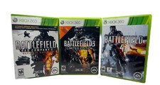 Xbox 360 Battlefield LOT 3 Bad Company 2/3 Limited Edition/Battlefield 4 Disc 1