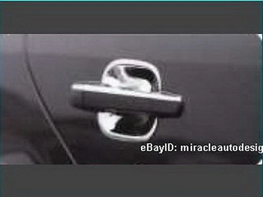 2 cubiertas de manija de puerta de acero inoxidable cromadas para Mercedes Benz R170 SLK 1996-2004 Foto 2 de 4