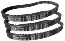 203591- Q430203W Go Kart Drive Belt for Yerf-dog go karts- 3 pack