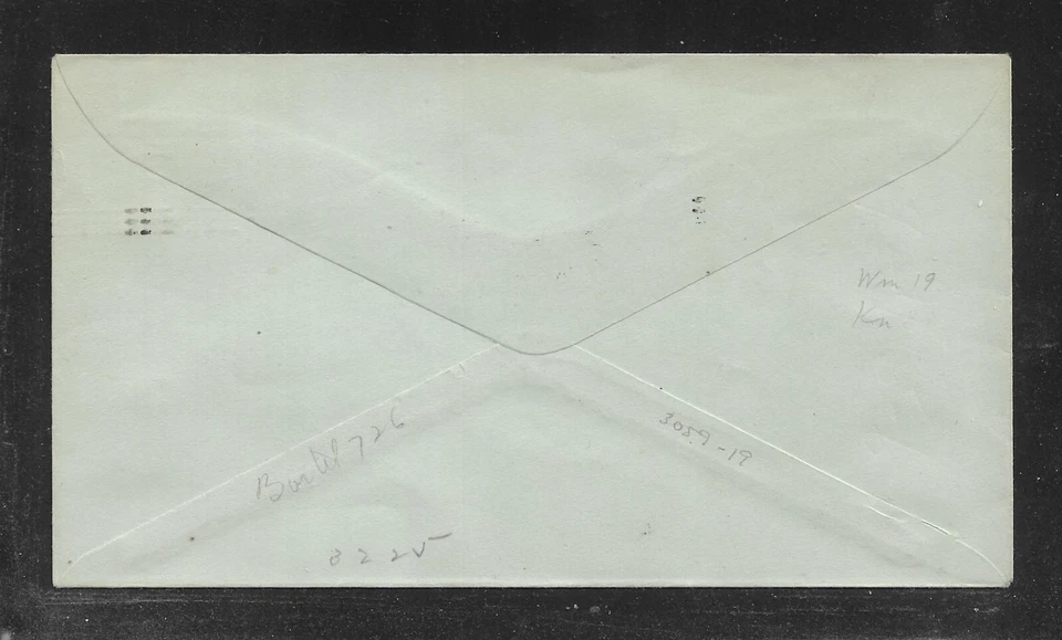 US Postal Stationery: #UPSS #3059-19; 2c&2c (4/2) on 3c Circular Die Mint Entire - Image 2 of 3