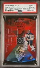2023-24 Devon Levi Upper Deck 97-98 SPx Holoview Retro Red /250 Rookie RC PSA 10
