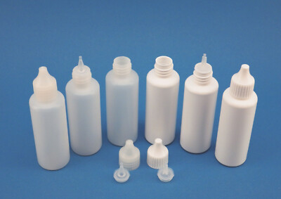 50ml PE Flasche Spezial, 2 Farben, mit Feindosierspitze, Tropfflasche, Enteiser