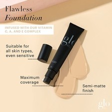  Guaranteed NEW and FRESH  Glo Satin Cream Foundation YOU CHOOSE golden honey