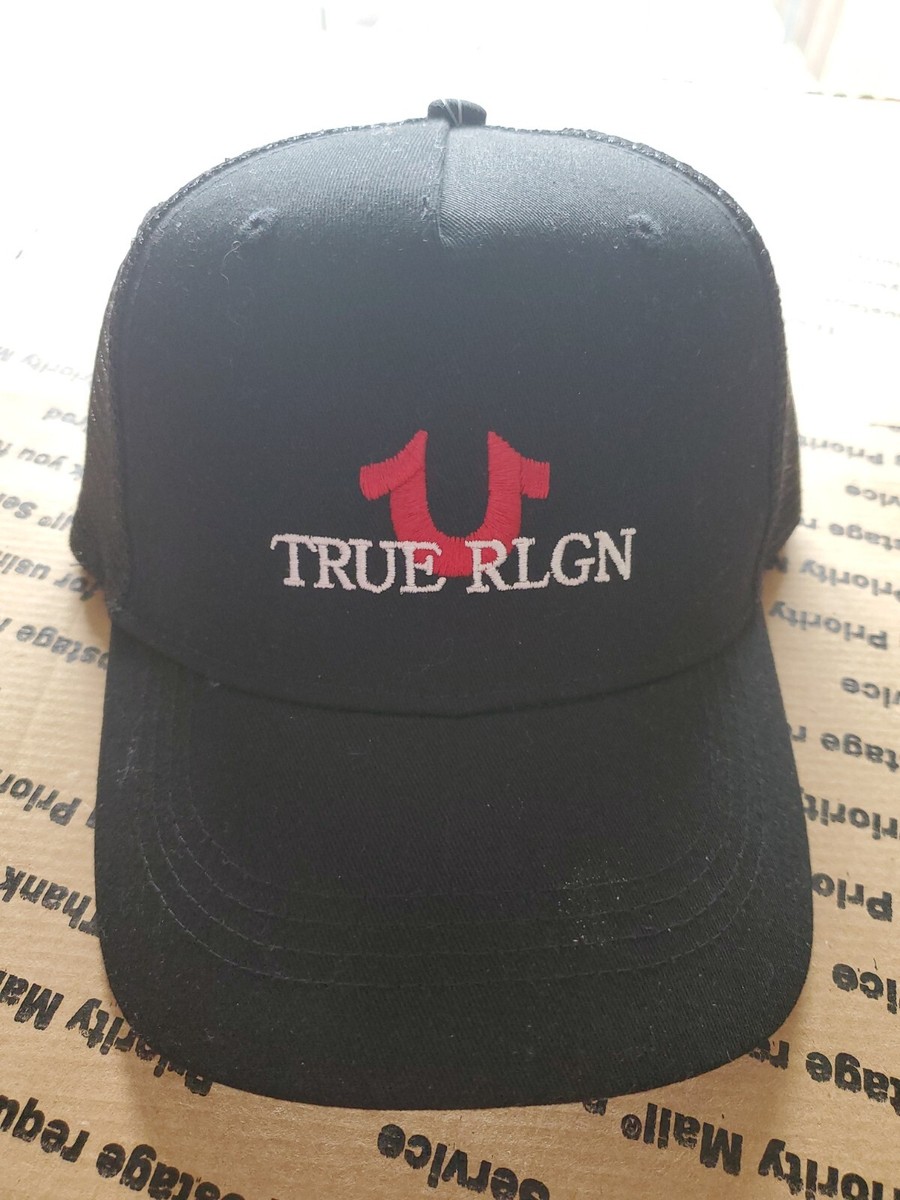 True Religion Logo Mens Embroidered Baseball Cap one size  display picture 3