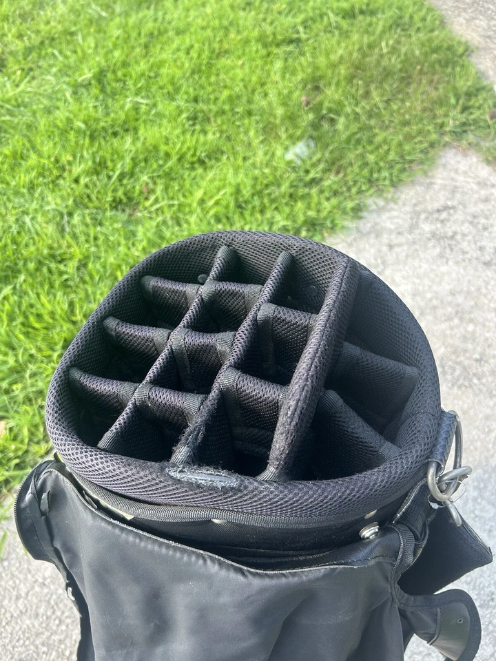 Bolsa de carro de golf Tour Trek T 4.0 14 vías correa única *Muy buen estado L*  Foto 3 de 4