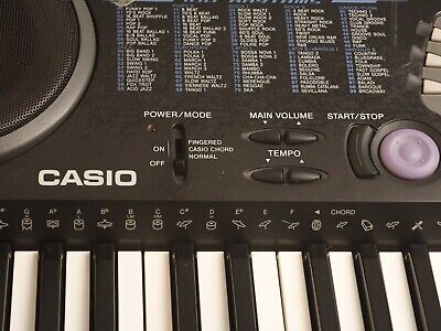 Casio CTK-541 Electronic Keyboard MIDI Tested Working 100 Tones No power  Supply