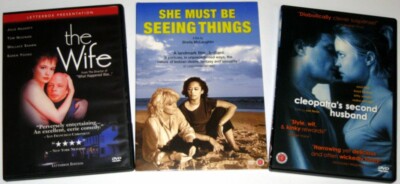 She Must Be Seeing Things/Cleopatras Second Husband/The Wife DVD Lot Indie Drama