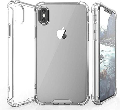Clear Case für iPhone XS Max Hülle Stoßfest Silikon Gel