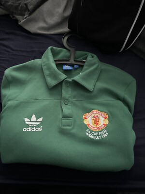 Manchester United goalkeeper shirt F.A Cup Final 1985 Adidas