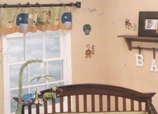 Talk to the Animals Tab Top Window Curtain Valance