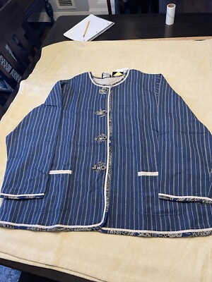 Koos Of Course QVC Woman s Linen Blend Jacket 3xl