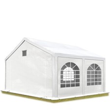 Tendone per feste 3x4 m, Gazebo PE 550 N, bianco