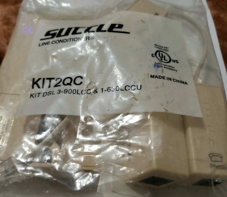 SUTTLE Wall Mount DSL Adapter Filter Phone Line Conditioner with 3 DSL filters - Image 4 of 4