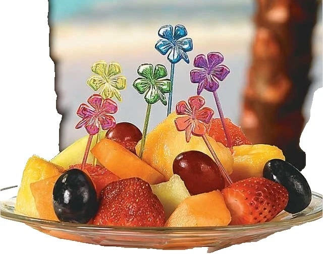 Festa na Praia/Luau Festa Tropical mesa e utensílios para servir