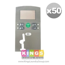 50PK 70136101 Computer Overlay. For Huebsch 300DRG Stack Dryer