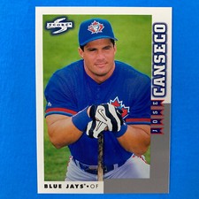 Jose Canseco 1998 Score Rookie Traded Card #118 MLB Toronto Blue Jays. rookie card picture