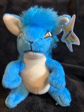 Neopets Blue Kyrii 2005 Stuffed 4" Mini Plush McDonald's D 