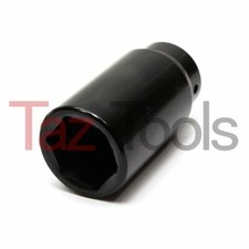 1-1/2" x 1/2" drive Deep Impact Socket Front Back Wheel Drive Axle nut 6 Points