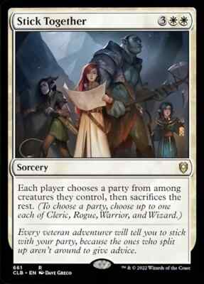 Stick Together MTG Magic Cards NM-M Battle for Baldur's Gate RARE