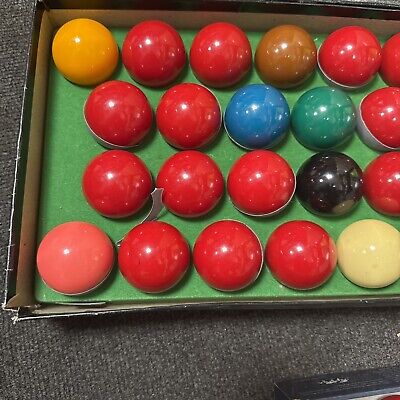 Full Set Super Crystalate Snooker Balls | eBay Full Set Super Crystalate Snooker Balls | eBay