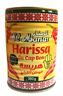 380 g Harissa aus Tunesien Chilli Gewürzpaste Cap Bon '' WINTER ANGEBOT ''