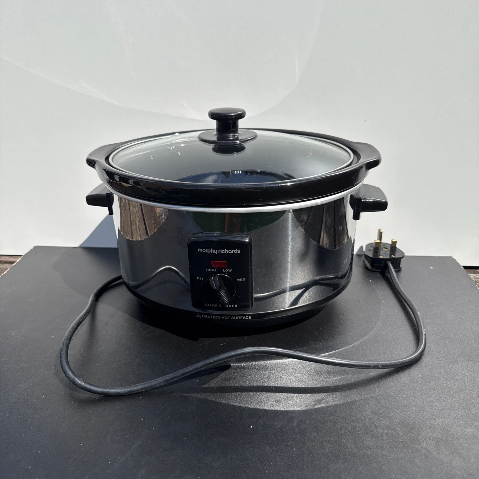 Morphy Richards 3.5L Sear & Stew Slow Cooker, Shatter Resistant Aluminium