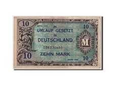 #310174 Geldschein, Deutschland, 10 Mark, 1944, Undated, KM:194a, VZ